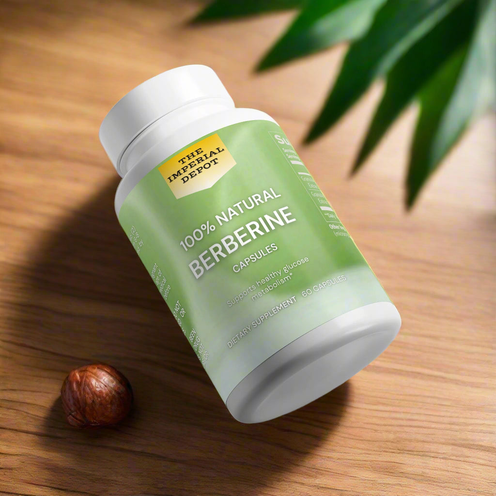 100% NATURAL BERBERINE CAPSULES