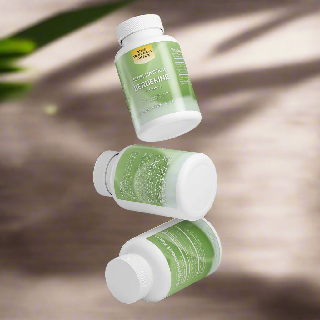 100% NATURAL BERBERINE CAPSULES