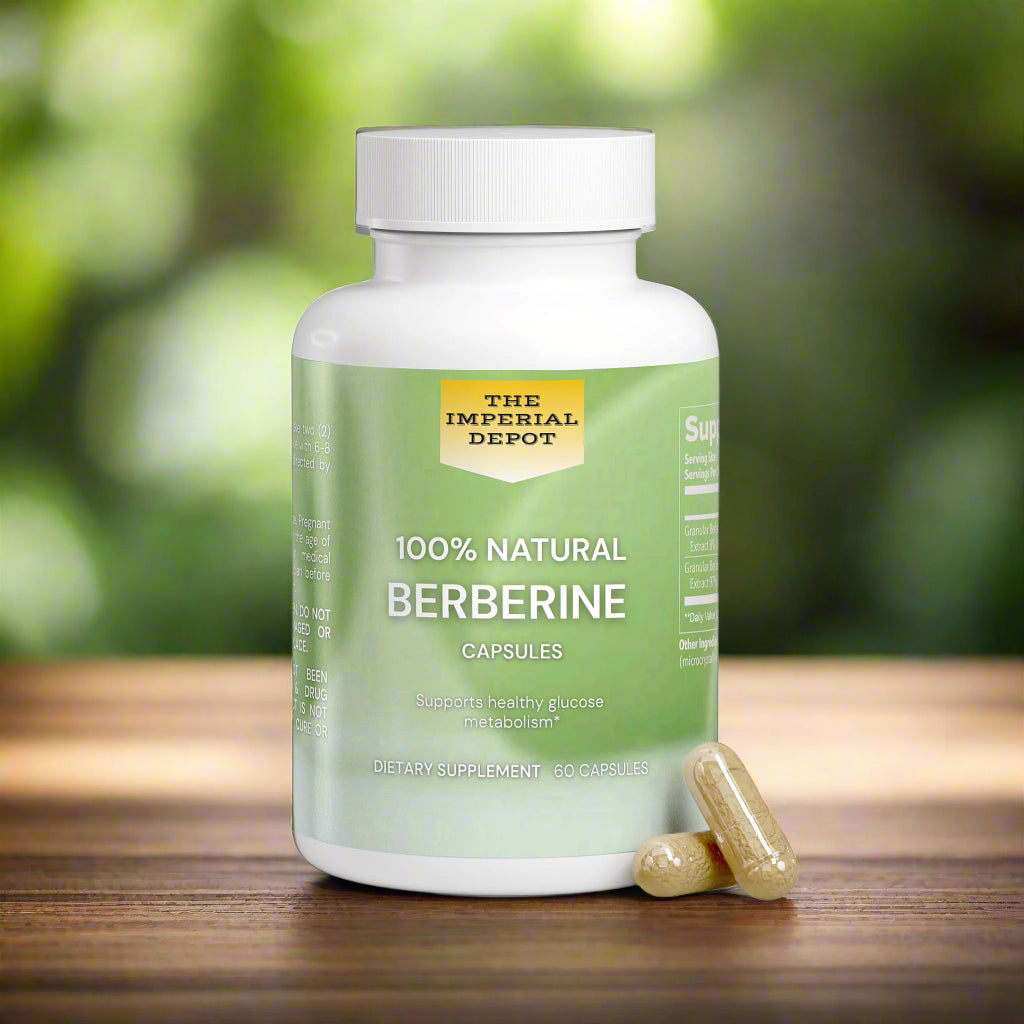 100% NATURAL BERBERINE CAPSULES