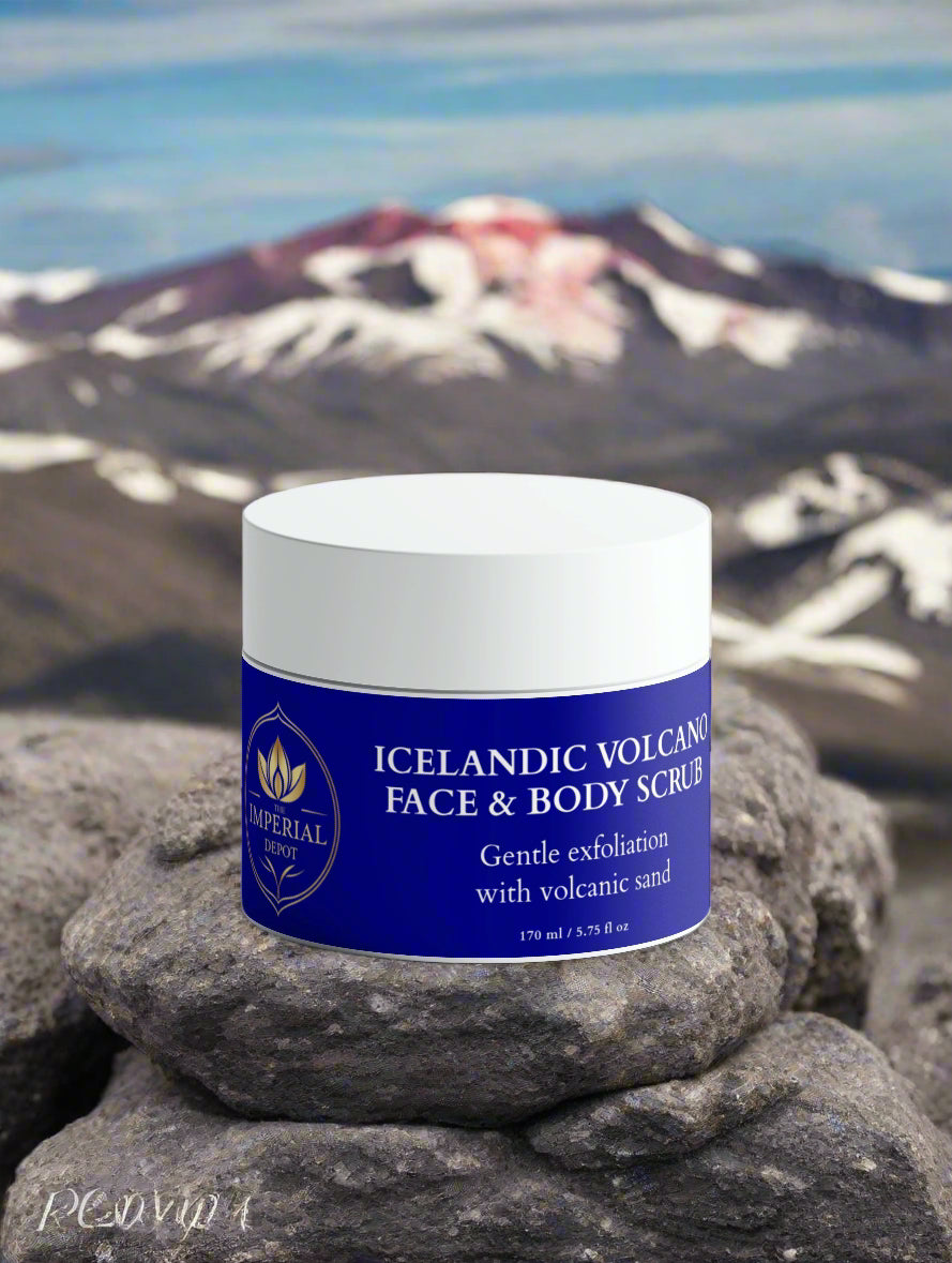 ICELANDIC VOLCANO AHA RENEWAL FACE AND BODY SCRUB