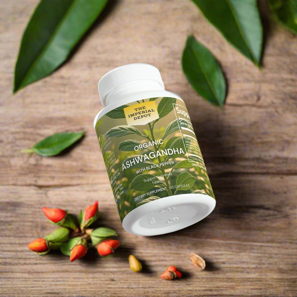 PURE AND NATURAL ASHWAGANDHA WITH BLACK PEPPER