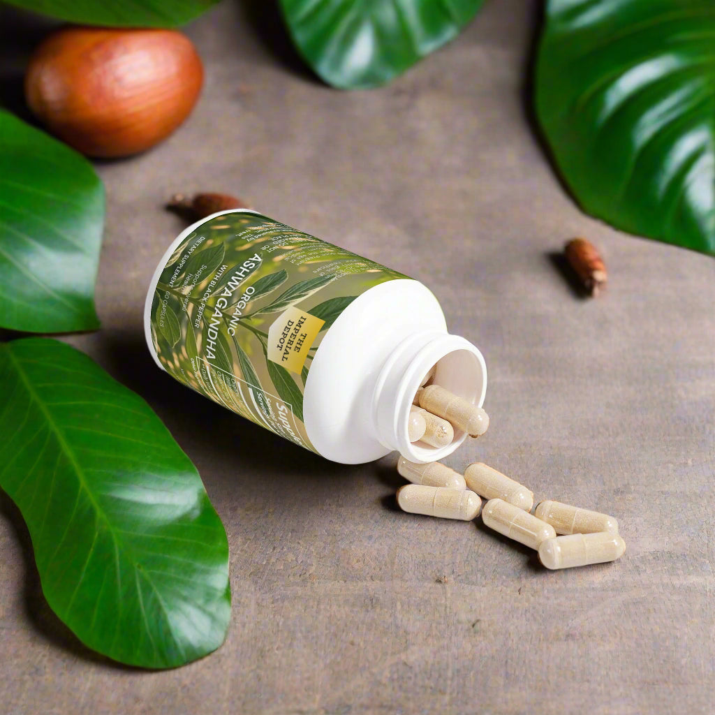 PURE AND NATURAL ASHWAGANDHA WITH BLACK PEPPER