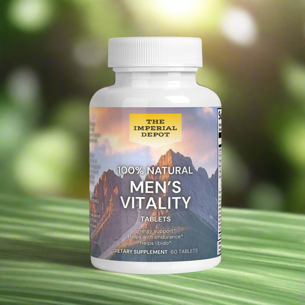 PURE AND ORGANIC MEN'S VITALITY CAPSULES