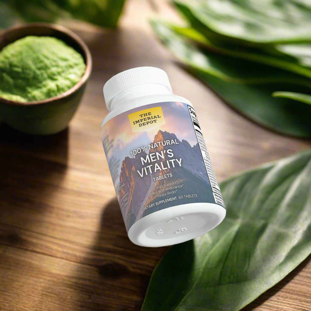 PURE AND ORGANIC MEN'S VITALITY CAPSULES