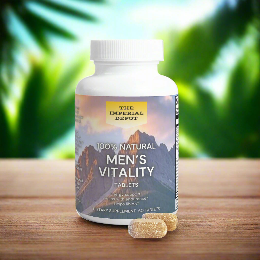 PURE AND ORGANIC MEN'S VITALITY CAPSULES